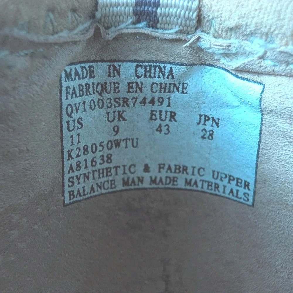 Ryka Women Tan Cream Mesh Slip On Ballet Flats Walking Shoes Size 11 A81638